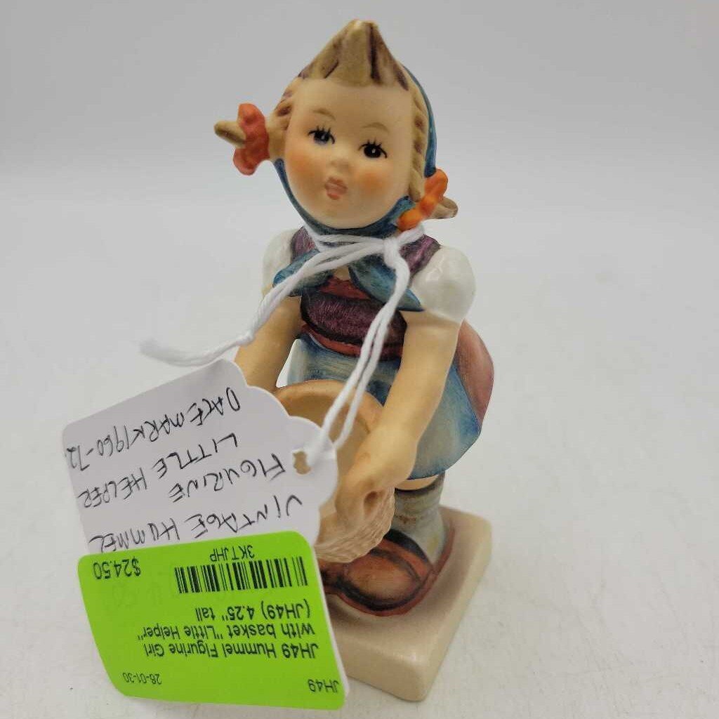 Hummel Figurine Girl with basket "Little Helper" (JH49)