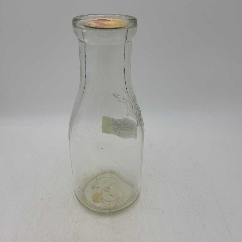 Simcoe Sanitary Dairy Pint Milk Bottle (BS)