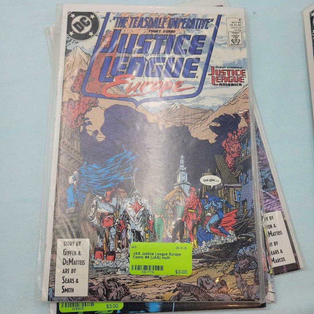 Justice League Europe Comic #7