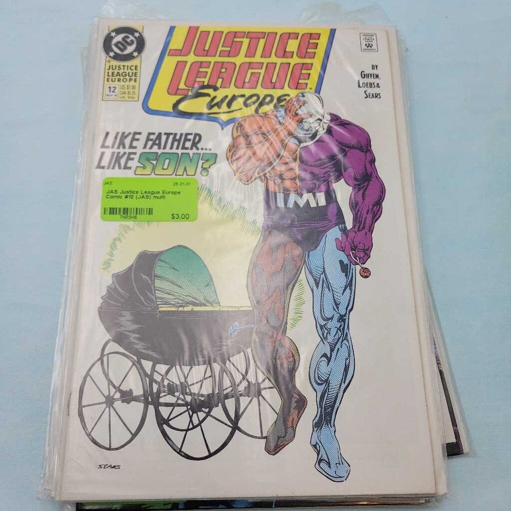Justice League Europe Comic #12