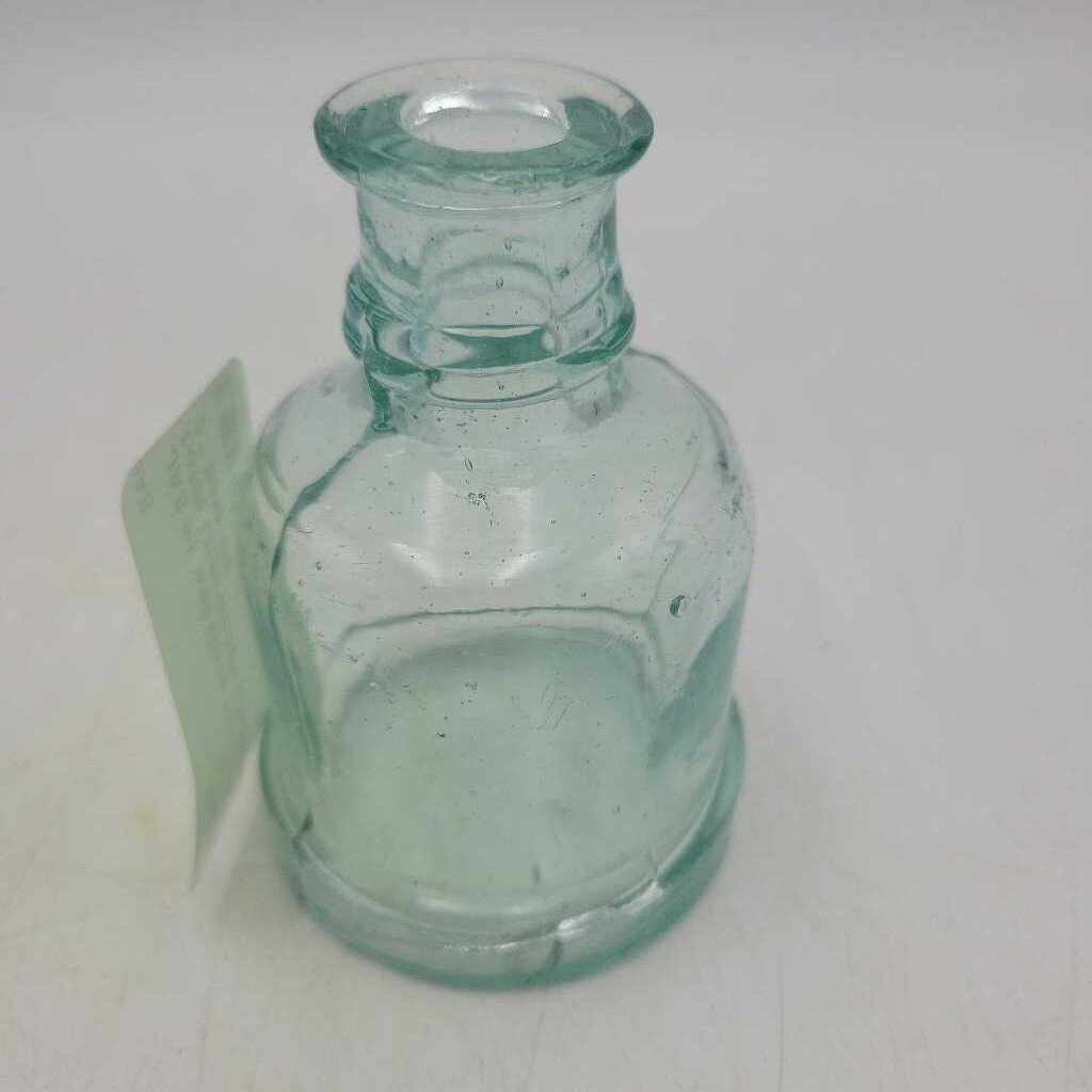 Ink well Glass insert bottle Underwood's (JAS)