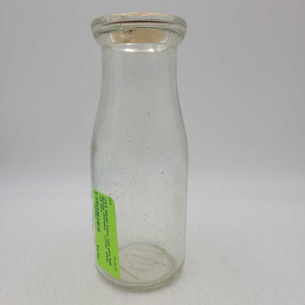 Model Dairy half pint Milk Bottle Grimsby (JAS)