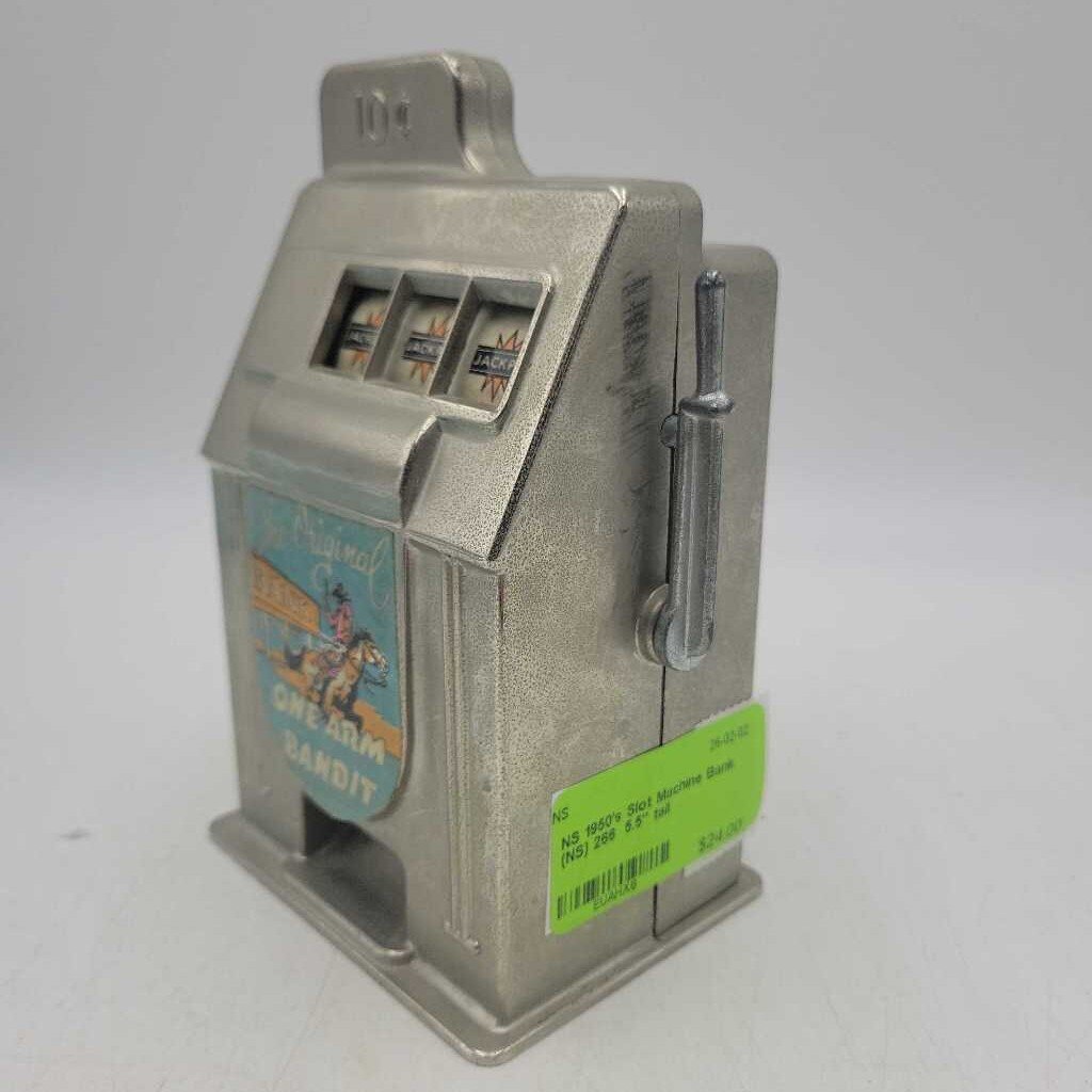 1950's Slot Machine Bank (NS) 266