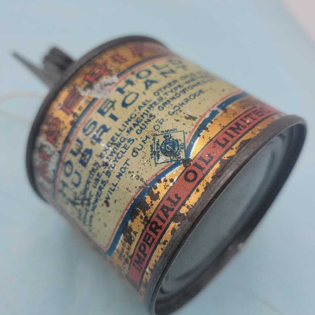 Imperial oil Tin Can Household lubricant (JFH)