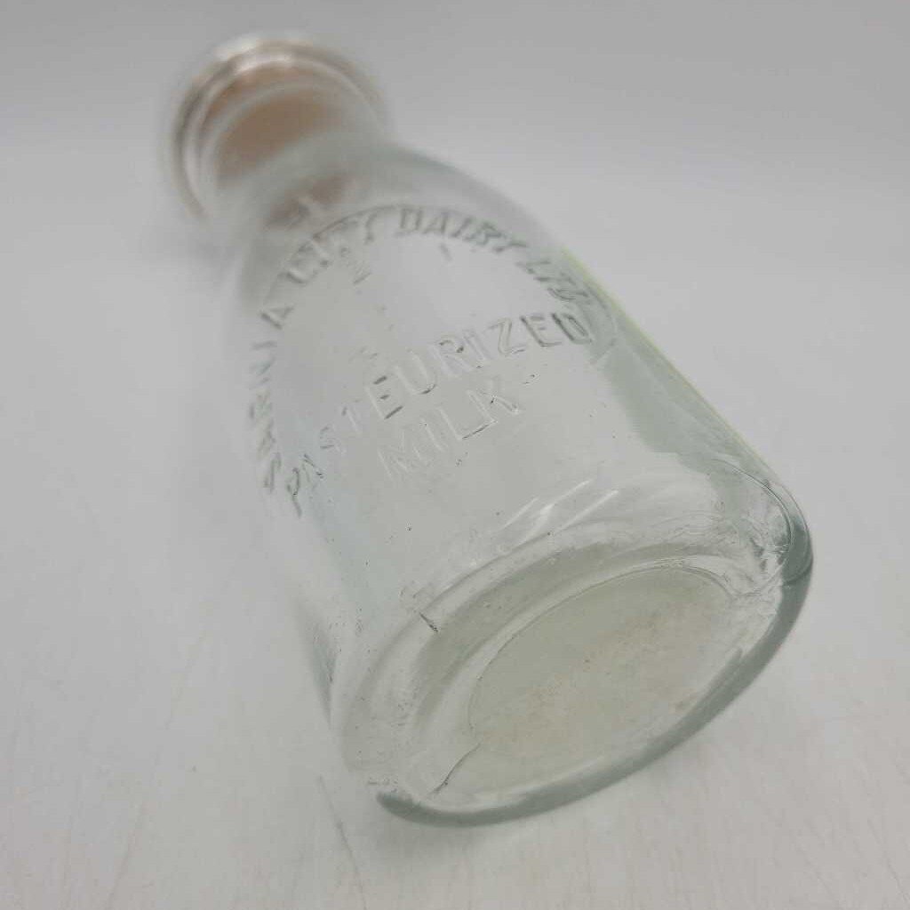 Sarnia Dairy 1/2 Pint Milk bottle embossed (YVO) 602