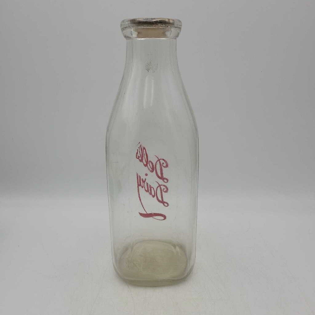 Dell's Dairy quart Milk bottle ACL Niagara Falls (YVO) 602