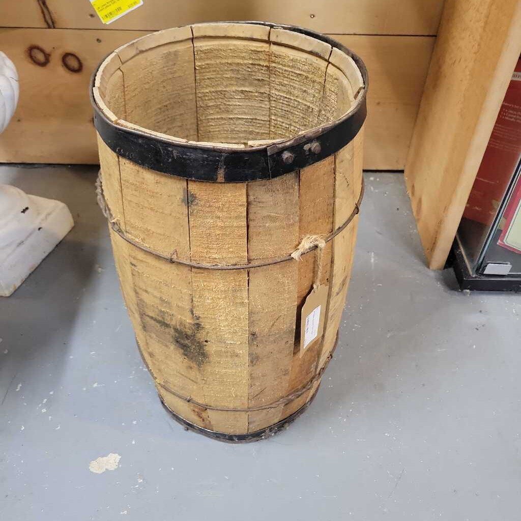 Antique Wooden Nail Keg