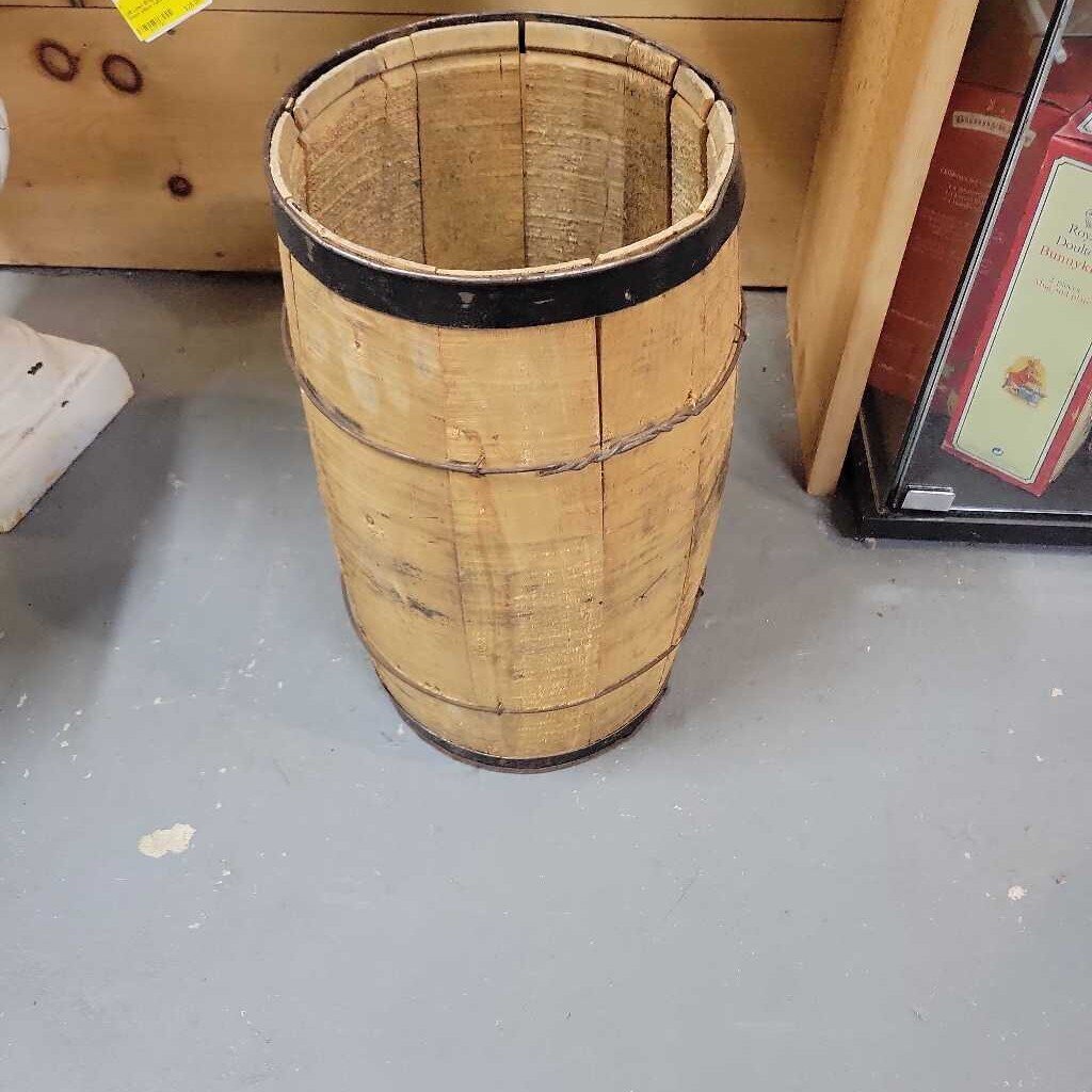 Antique Wooden Nail Keg