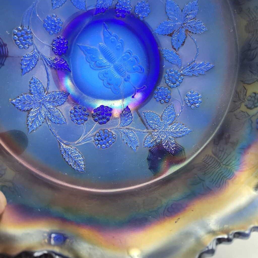 Northwood Carnival Fruit Bowl "Butterfly" Fenton (DR)
