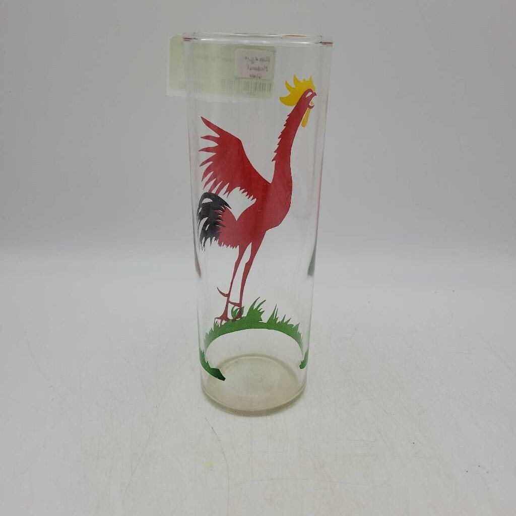 Red Rooster Tall Glass (RHA)