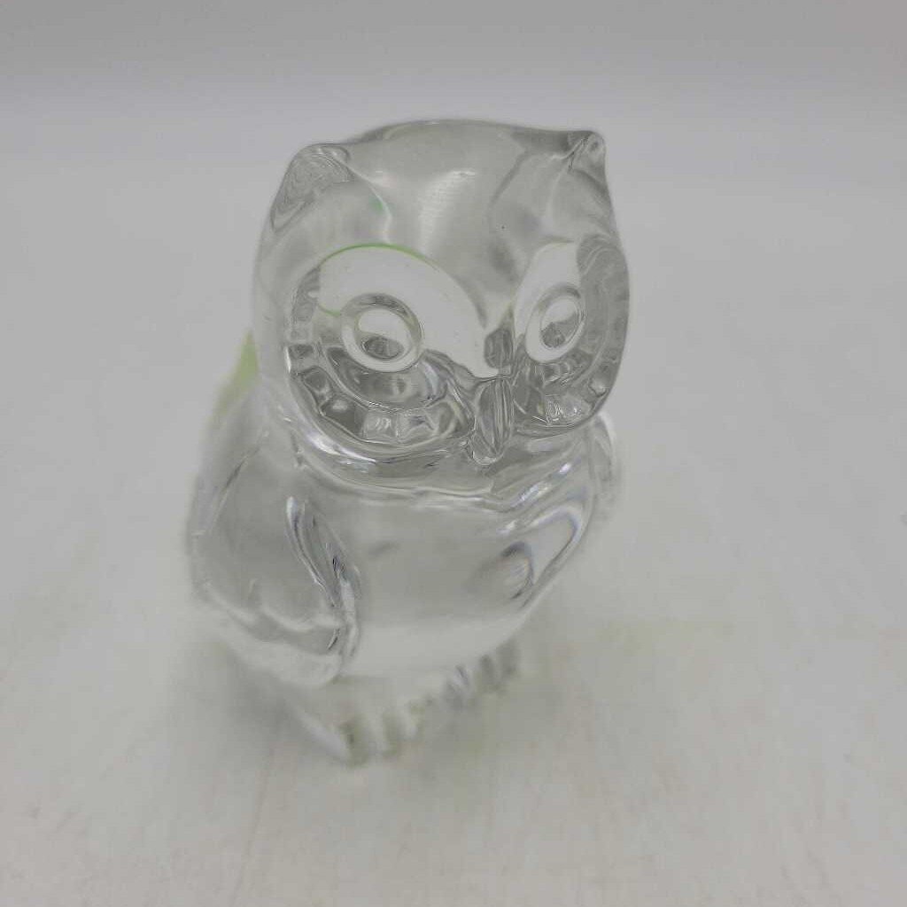 Crystal Owl Figure Princess House (RHA)