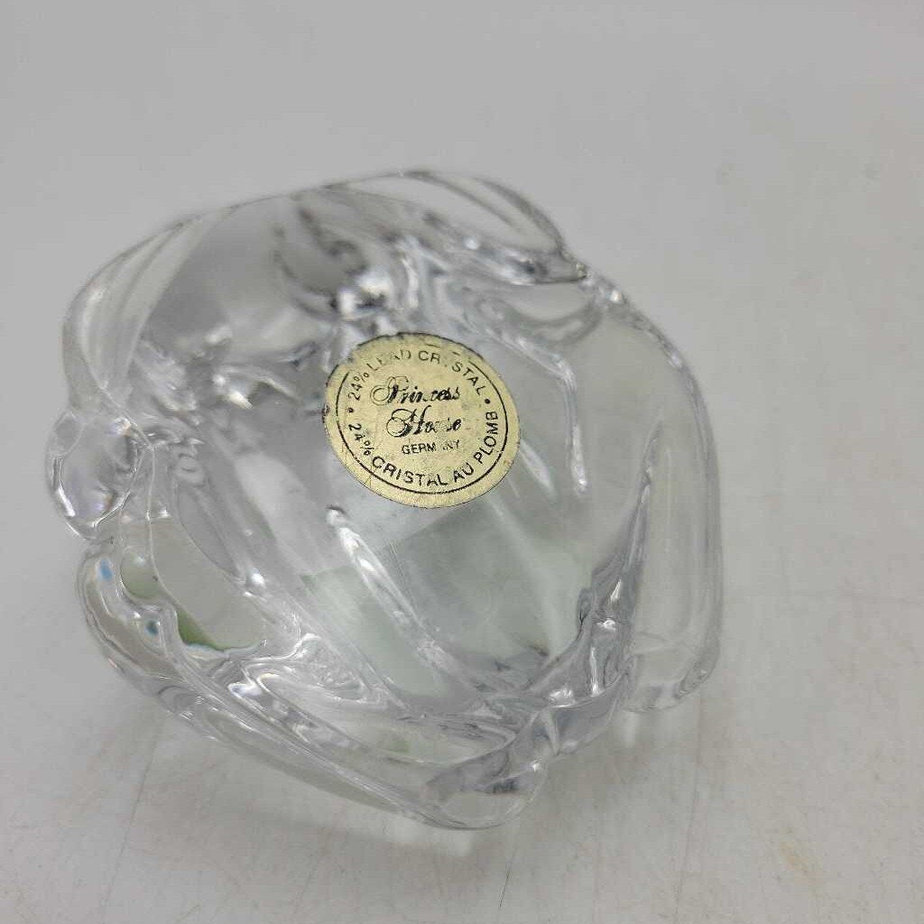Crystal Frog Figure Princess House (RHA)