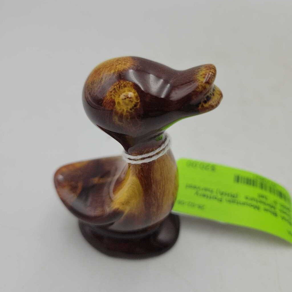 Blue Mountain Pottery Duck Miniature (RHA)