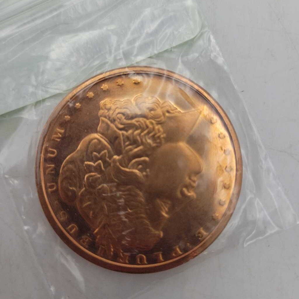 1 OZ Walking Liberty .999 Copper 2013 Coin (JAS)