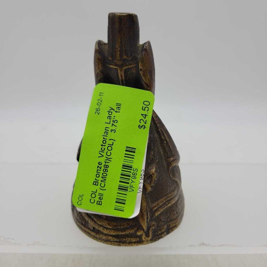 Bronze Victorian Lady Bell (CM0981)(COL)