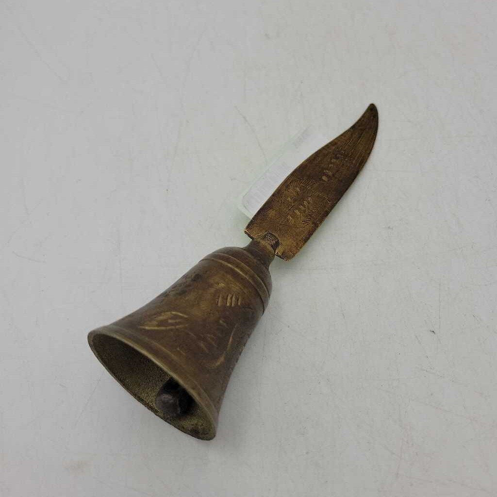 Etched Brass Bell Letter Opener (CM0982)
