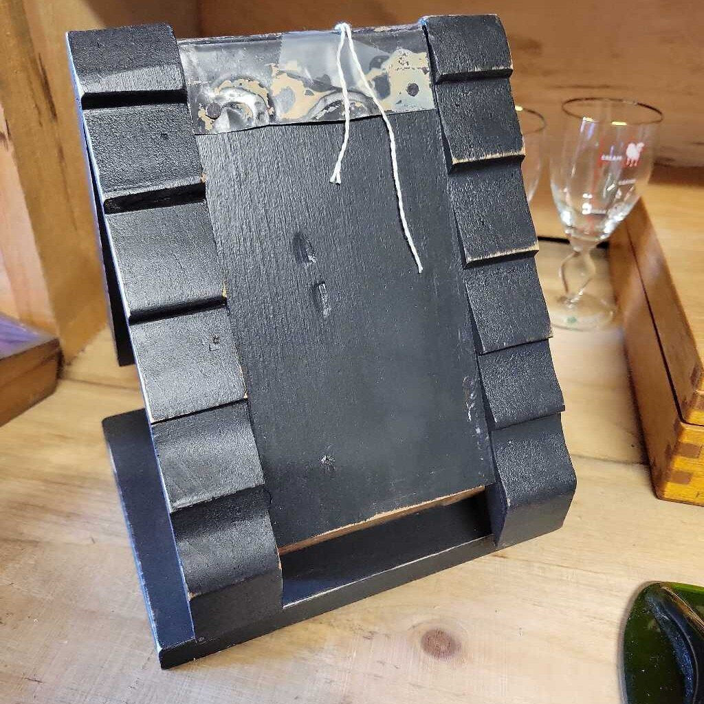 Birdhouse medium Charcoal and natural (PC)