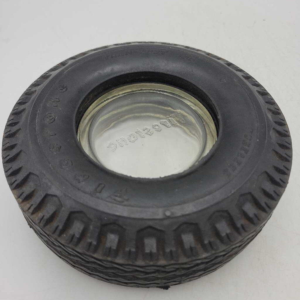 Firestone Rubber Tire Advertising Ashtray (JAS)