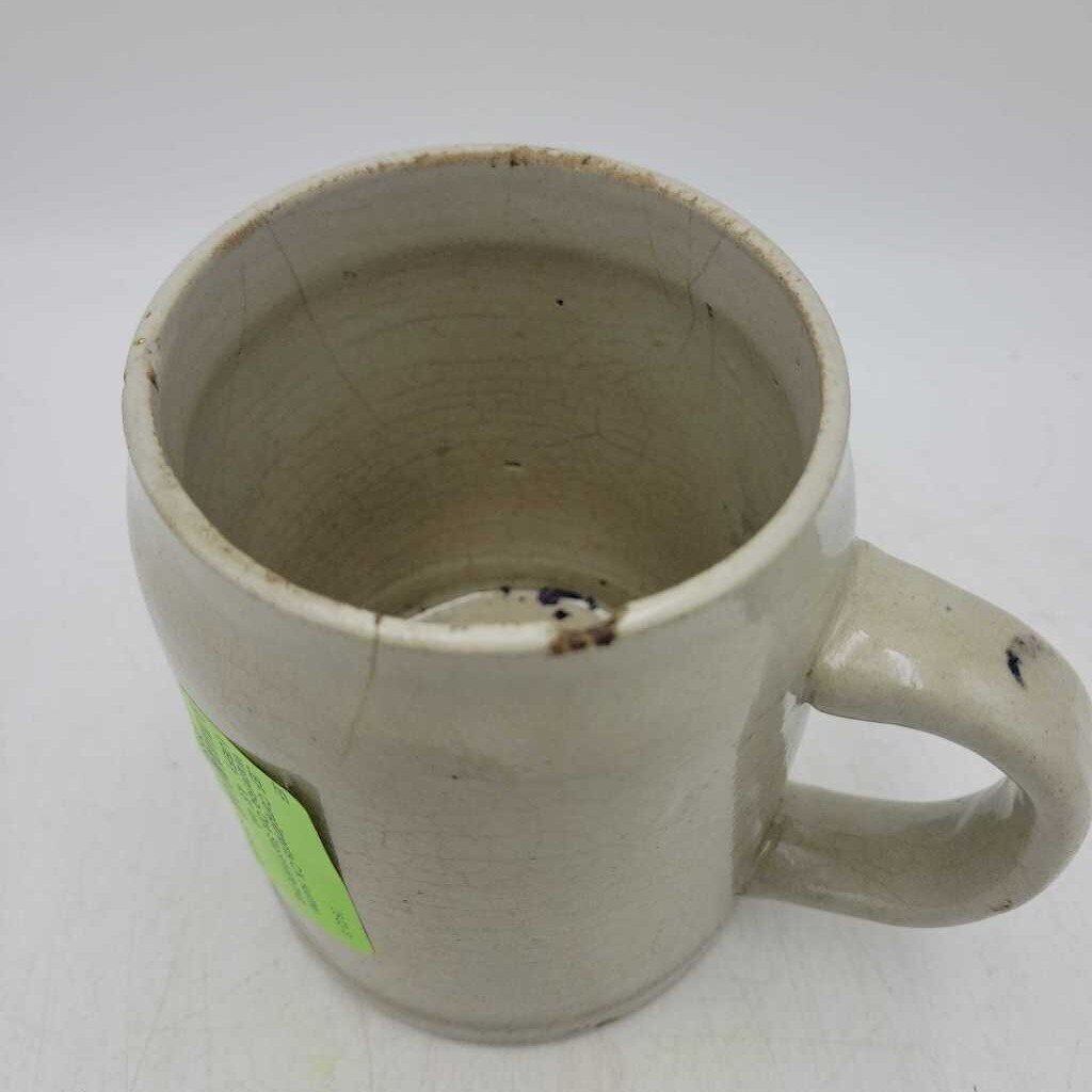 Compliments C.N. Huether Waterloo Ont Stoneware mug (JEF)