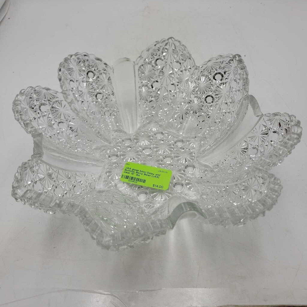 glass bowl Daisy and Buttons Berry Bowl (JAS)
