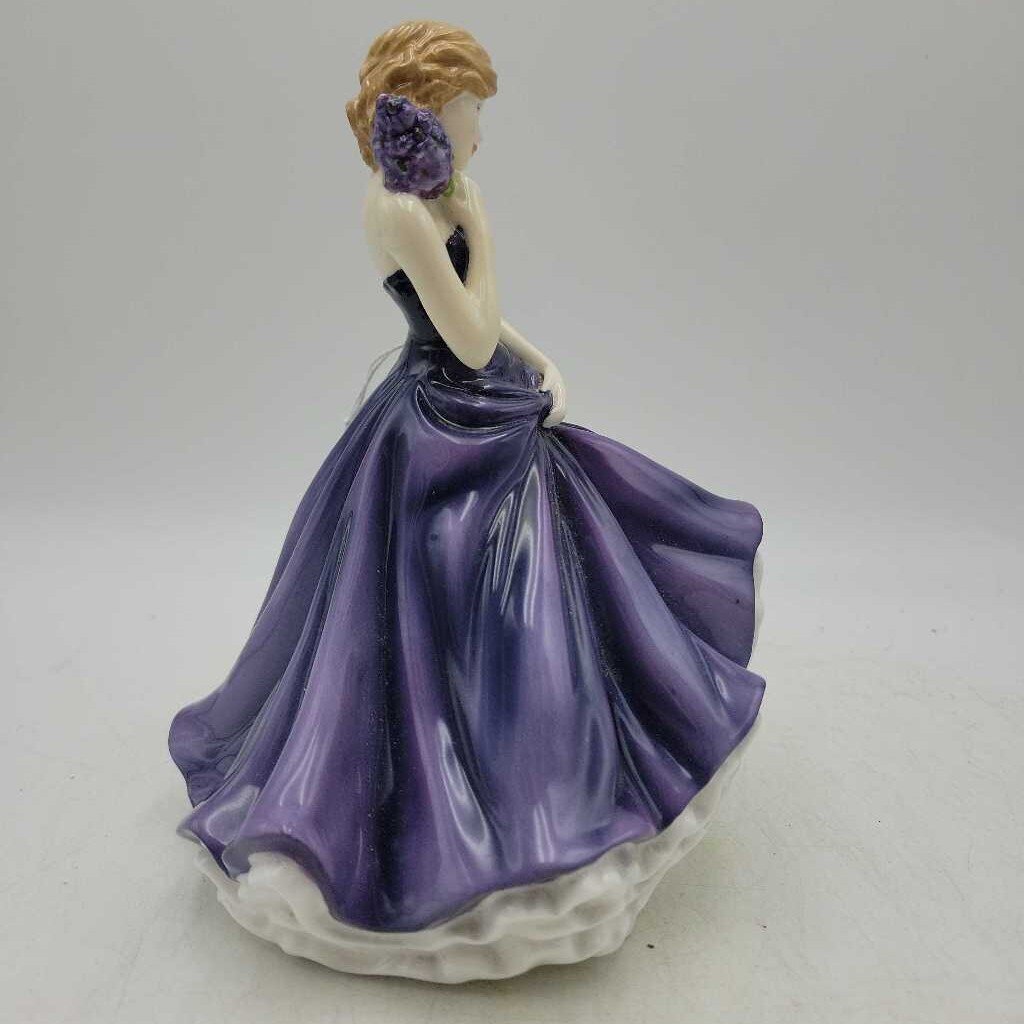 Royal Doulton "Flower of the Month July Larkspur " HN5506 Figure (DMG) 940