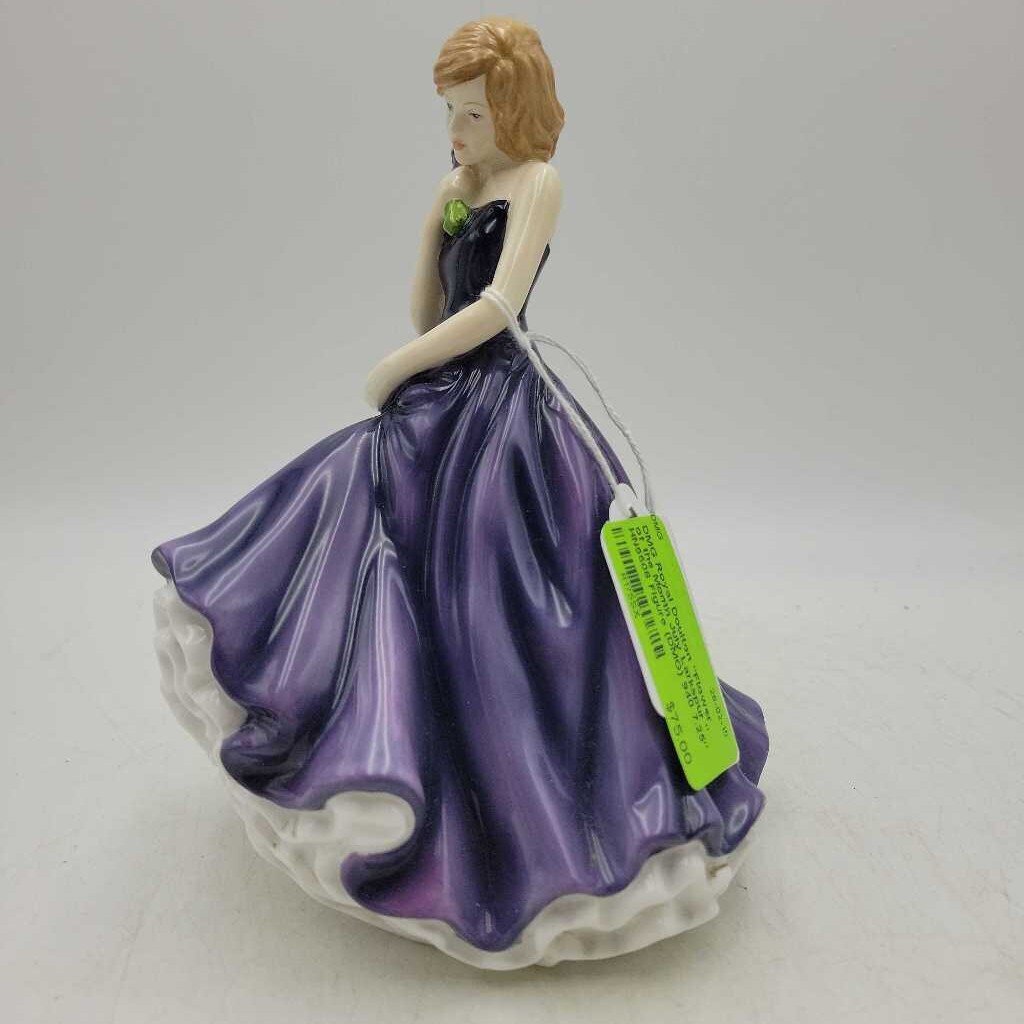 Royal Doulton "Flower of the Month July Larkspur " HN5506 Figure (DMG) 940