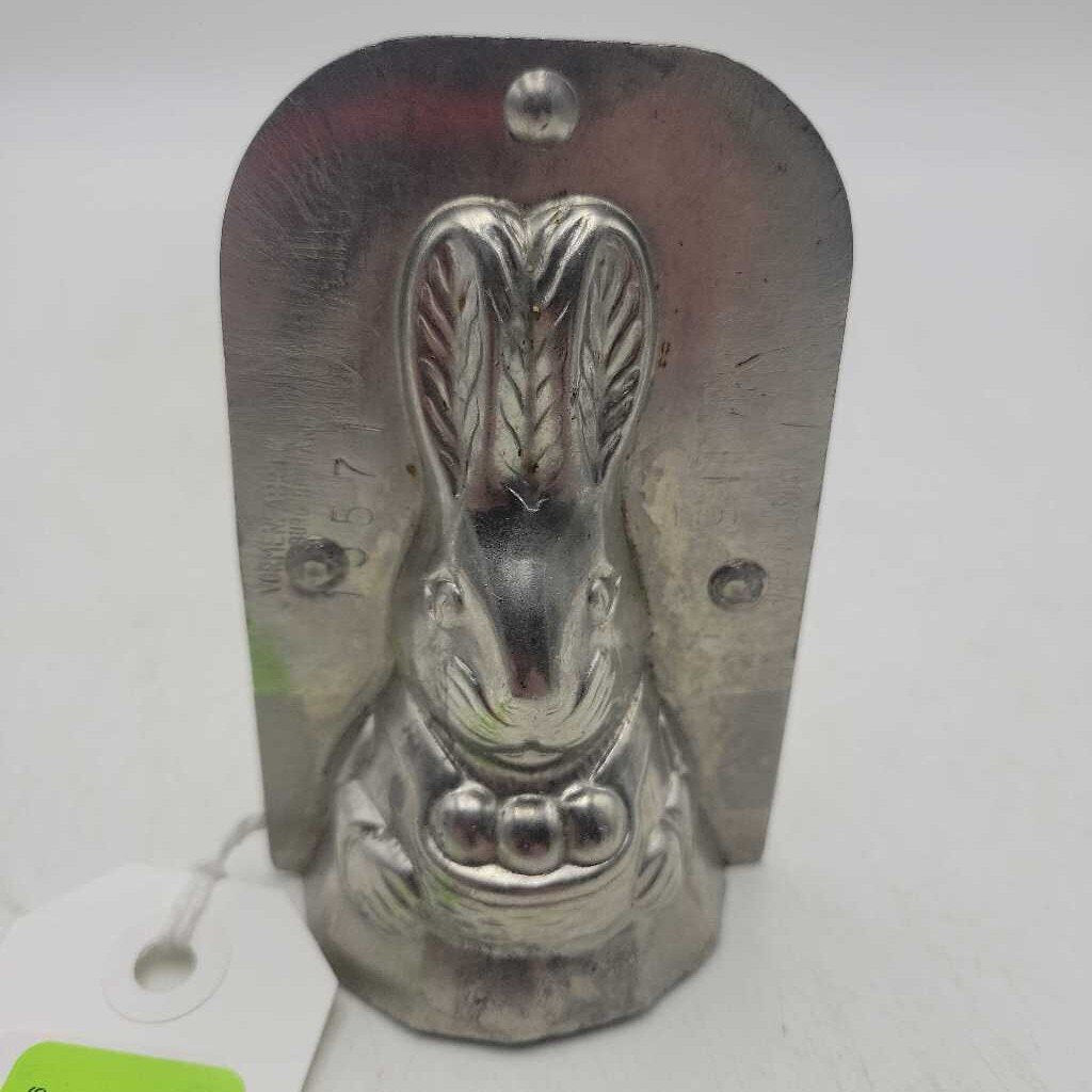 Rabbit Tin Chocolate Mold Holland (1628) (MCOL)