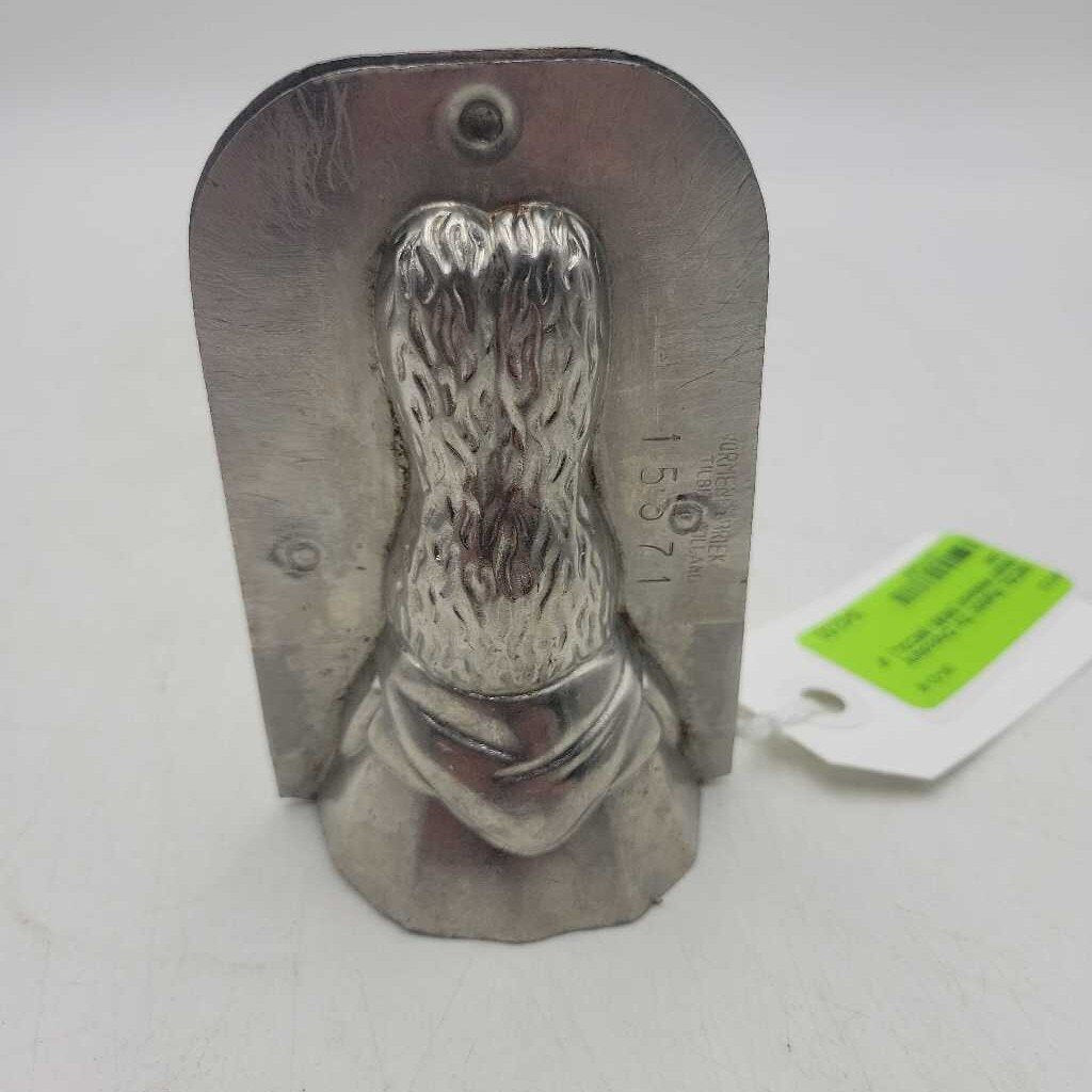 Rabbit Tin Chocolate Mold Holland (1628) (MCOL)