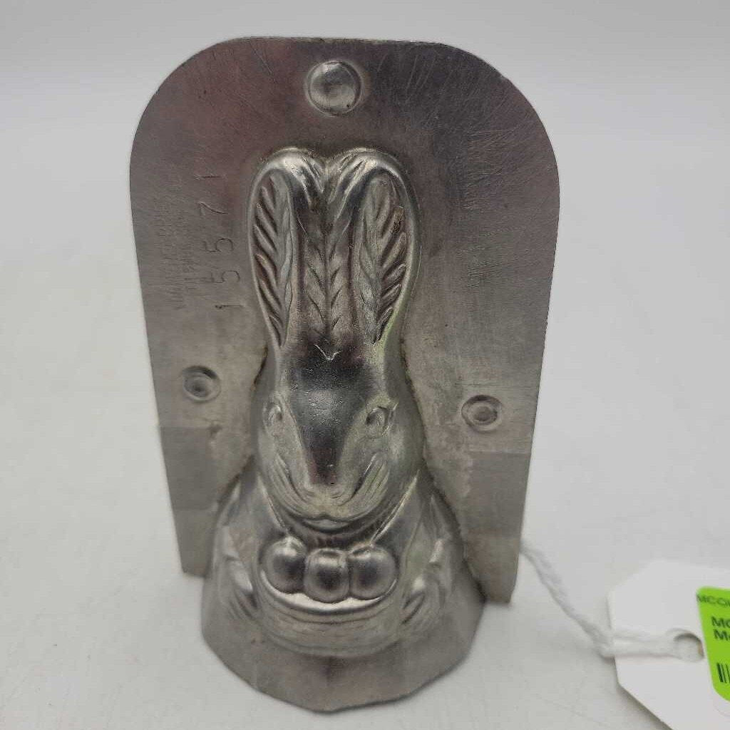 Rabbit Tin Chocolate Mold Holland (1630)