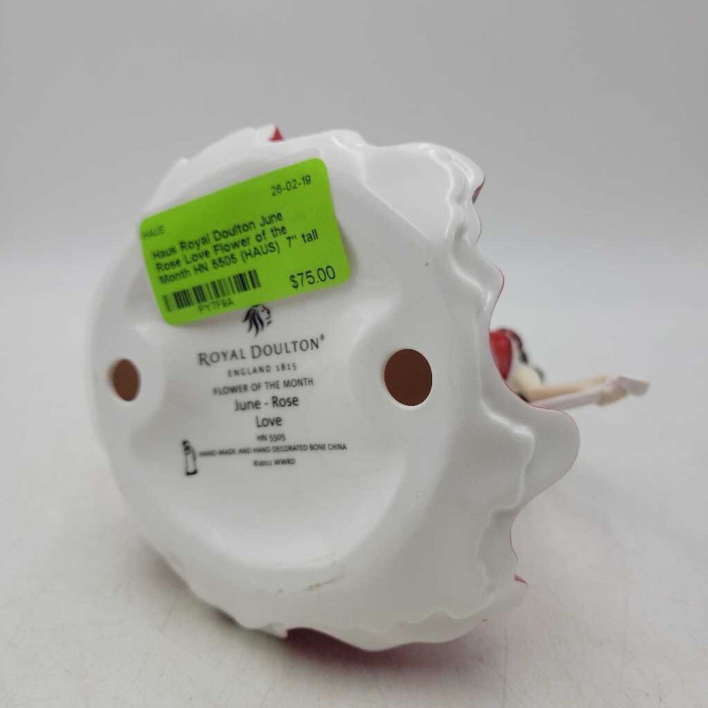Royal Doulton June Rose Love Flower of the Month HN 5505 (HAUS)