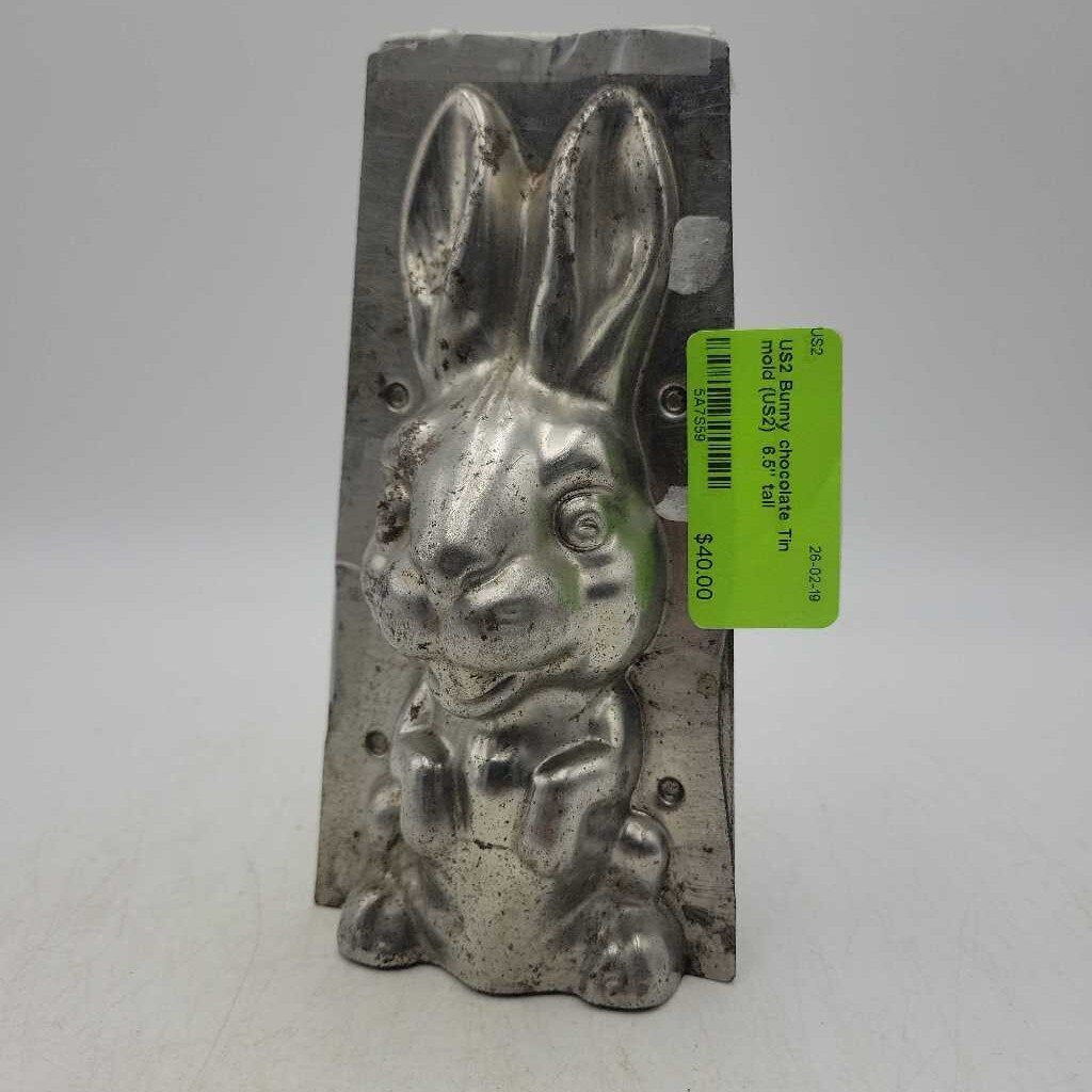 Bunny chocolate Tin mold (US2)