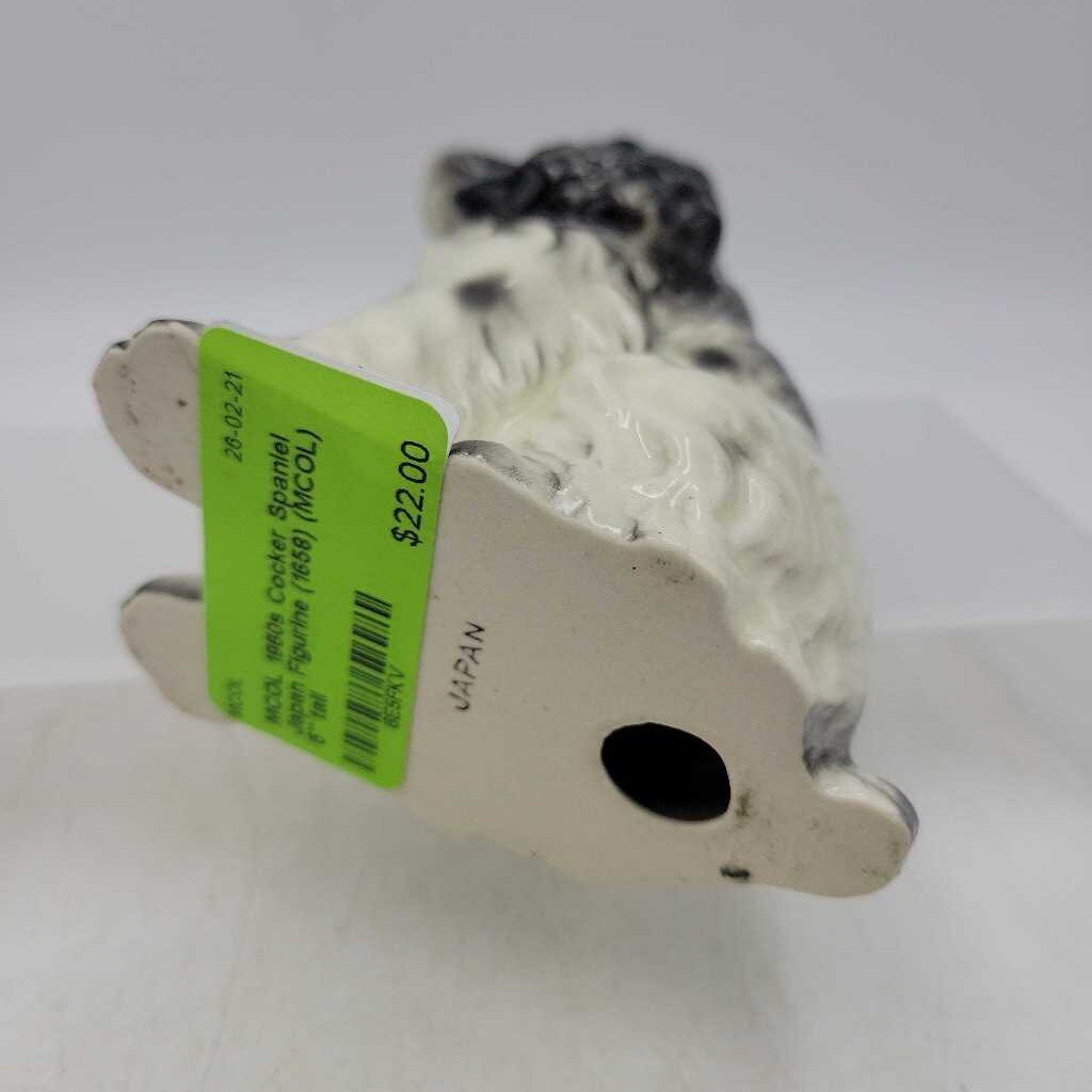 1960s Cocker Spaniel Japan Figurine (1658) (MCOL)