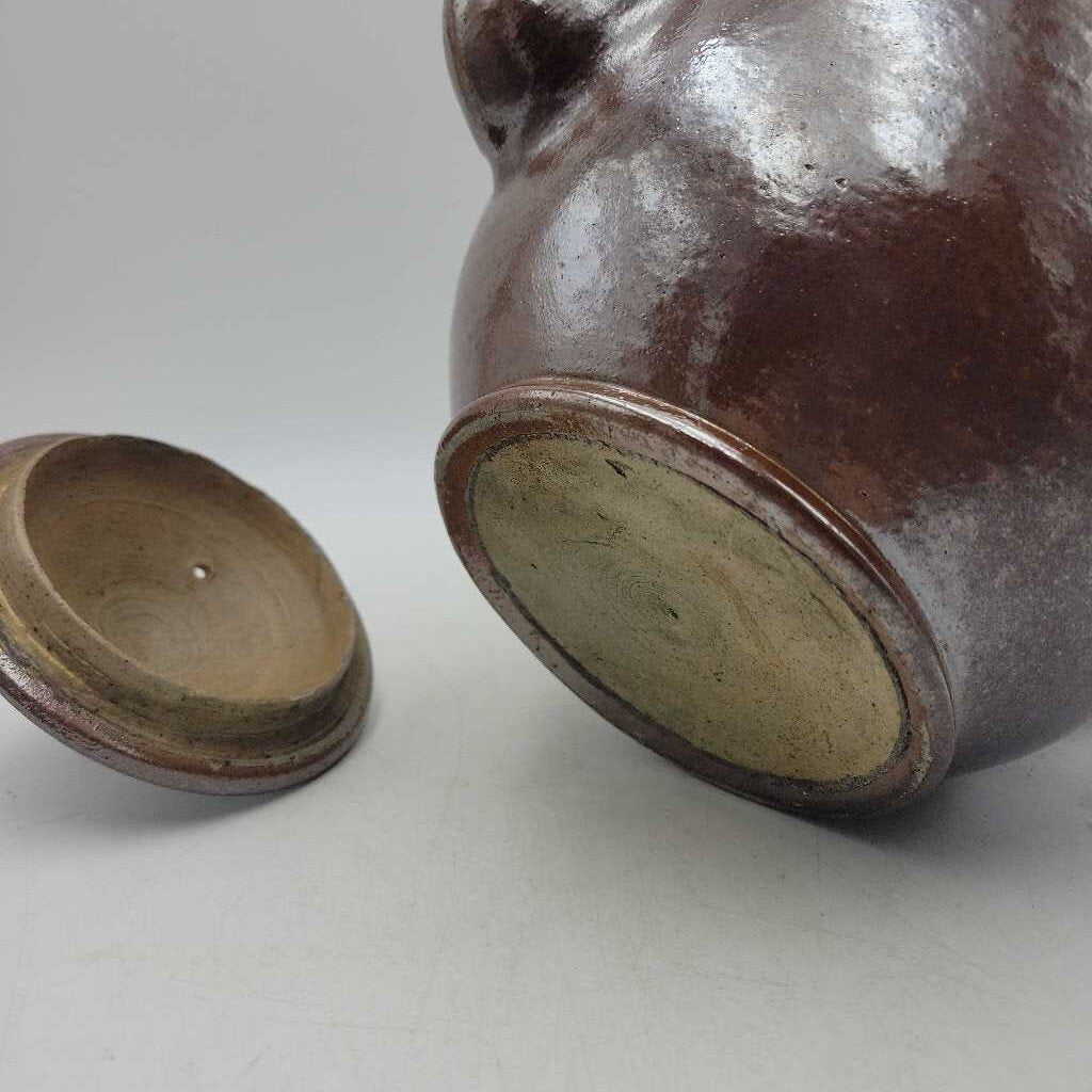 Stoneware Kettle Tea Pot From England (YVO) (602)