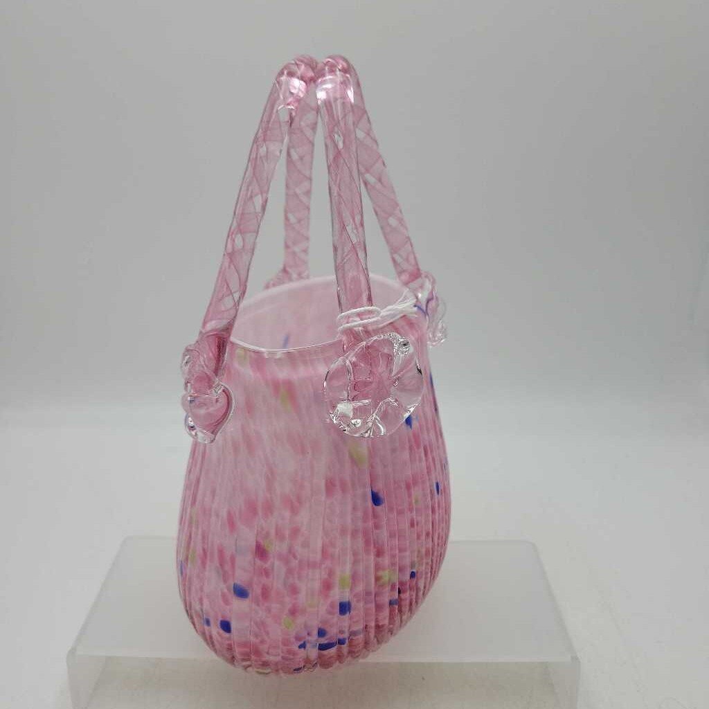 Glass Pink Confetti Purse (LOR)