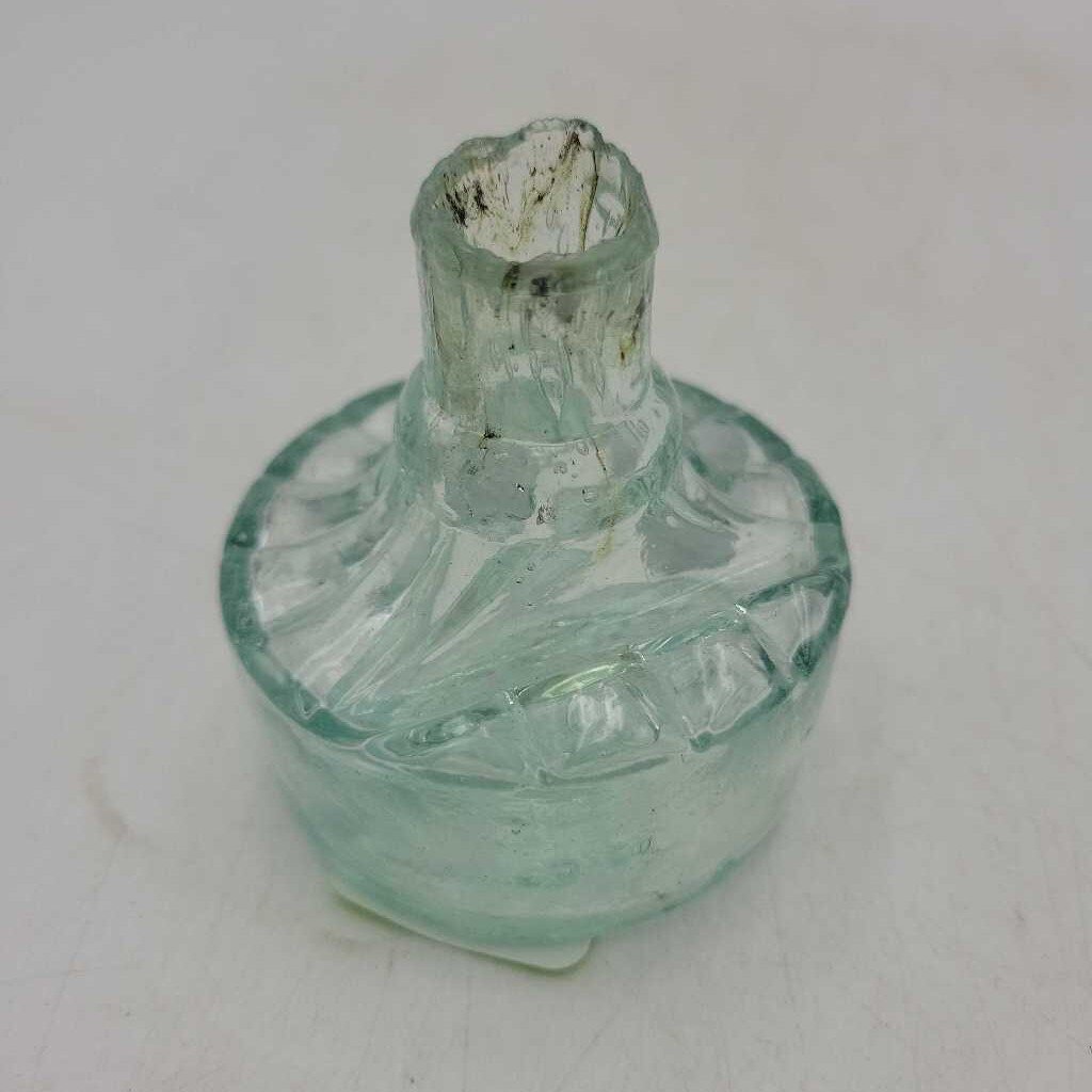 Ink Bottle, Rare With pen rest (JEF) round