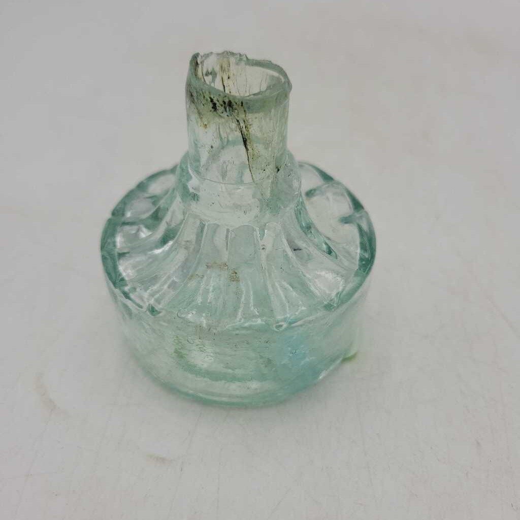 Ink Bottle, Rare With pen rest (JEF) round