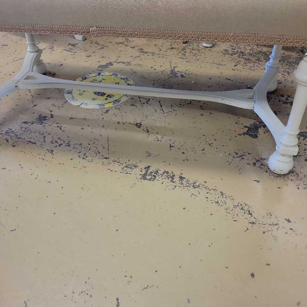 Cloth Covered Bench (RB)