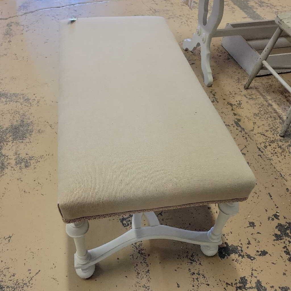 Cloth Covered Bench (RB)
