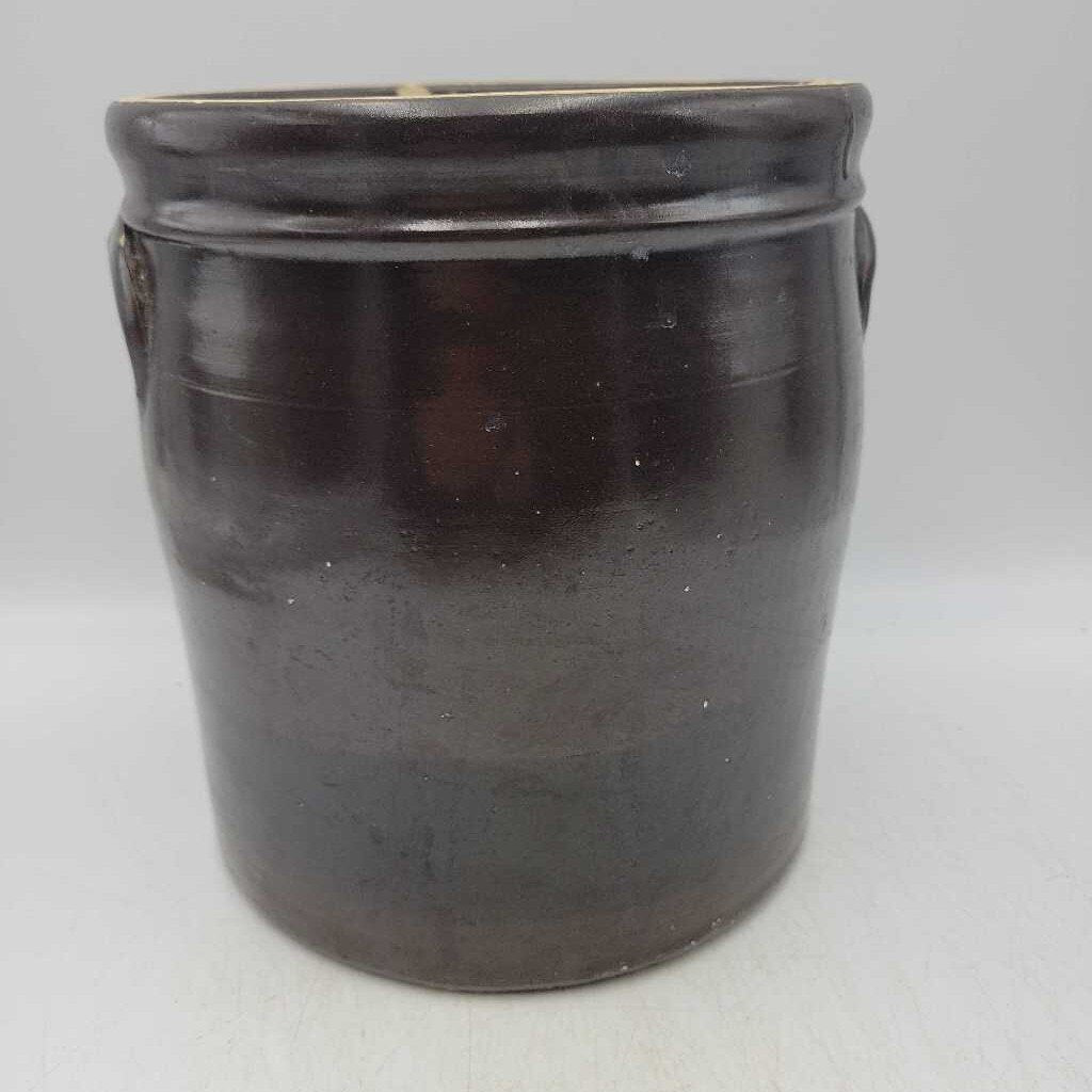 W.E. Welding Brantford Crock (JAS) Damaged