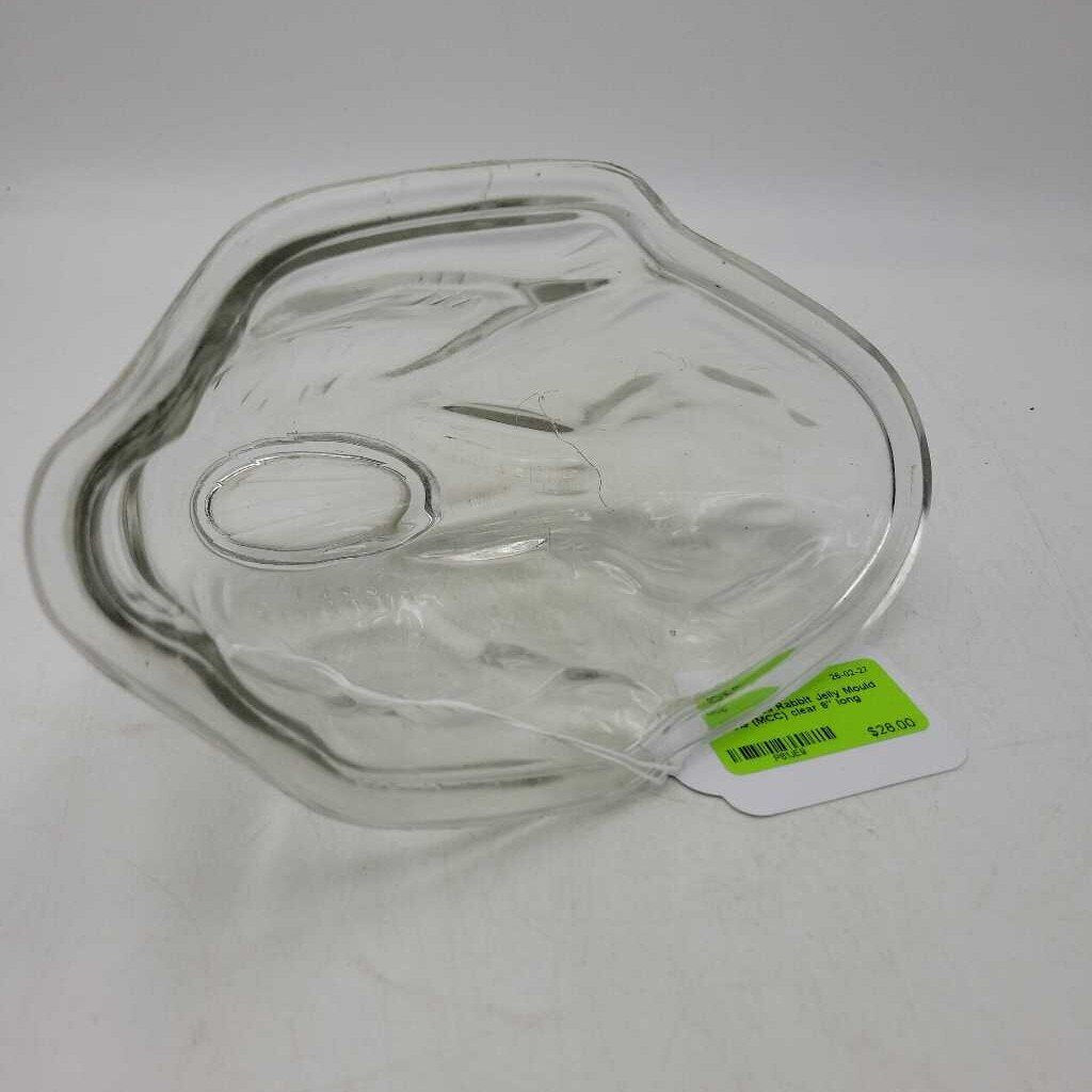 Glass Rabbit Jelly Mould #2219 (MCC)
