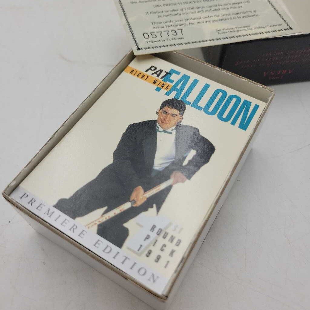 Hockey Card Set 1991 Arena French Hockey draft pick set (JAS)