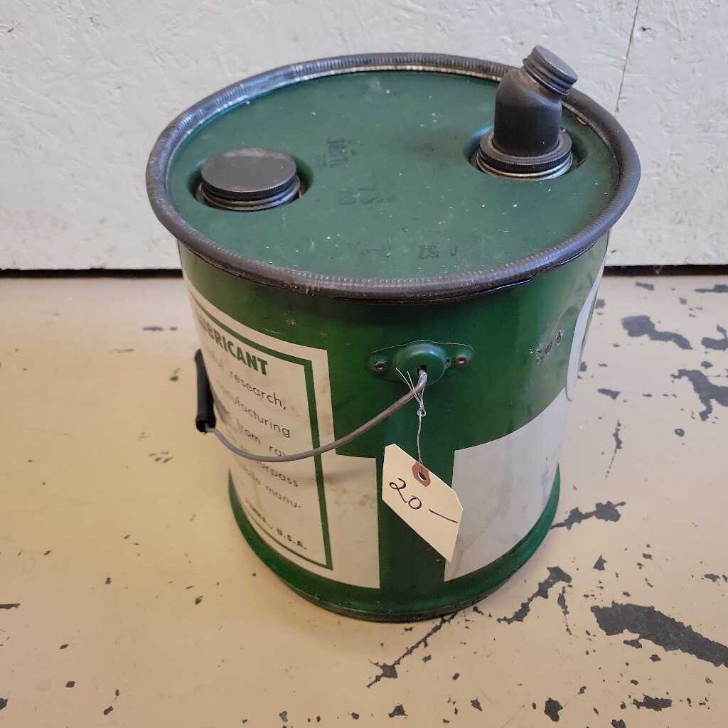 Quaker State motor oil Tin Can (JAS)