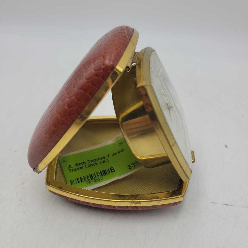 Seth Thomas 7 Jewel Travel Clock (JL)