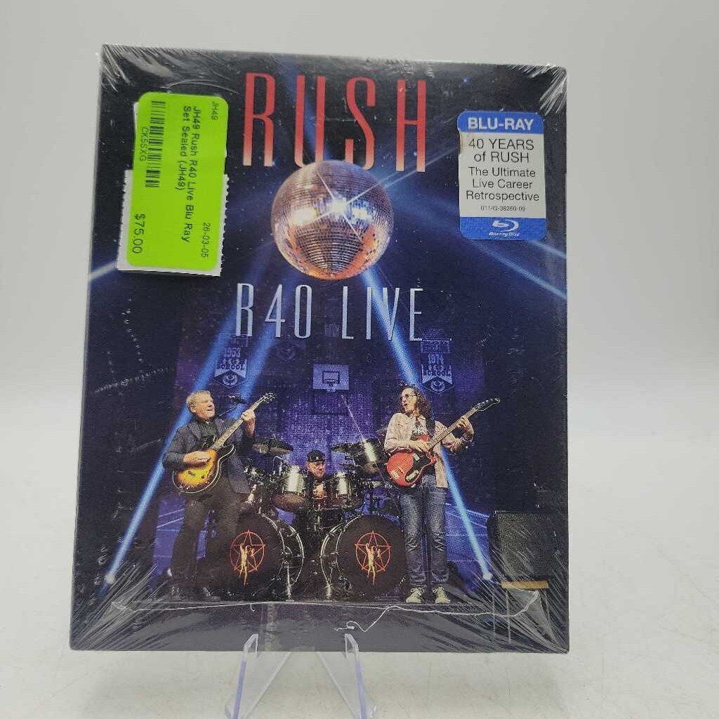 Rush R40 Live Blu Ray Set Sealed (JH49)