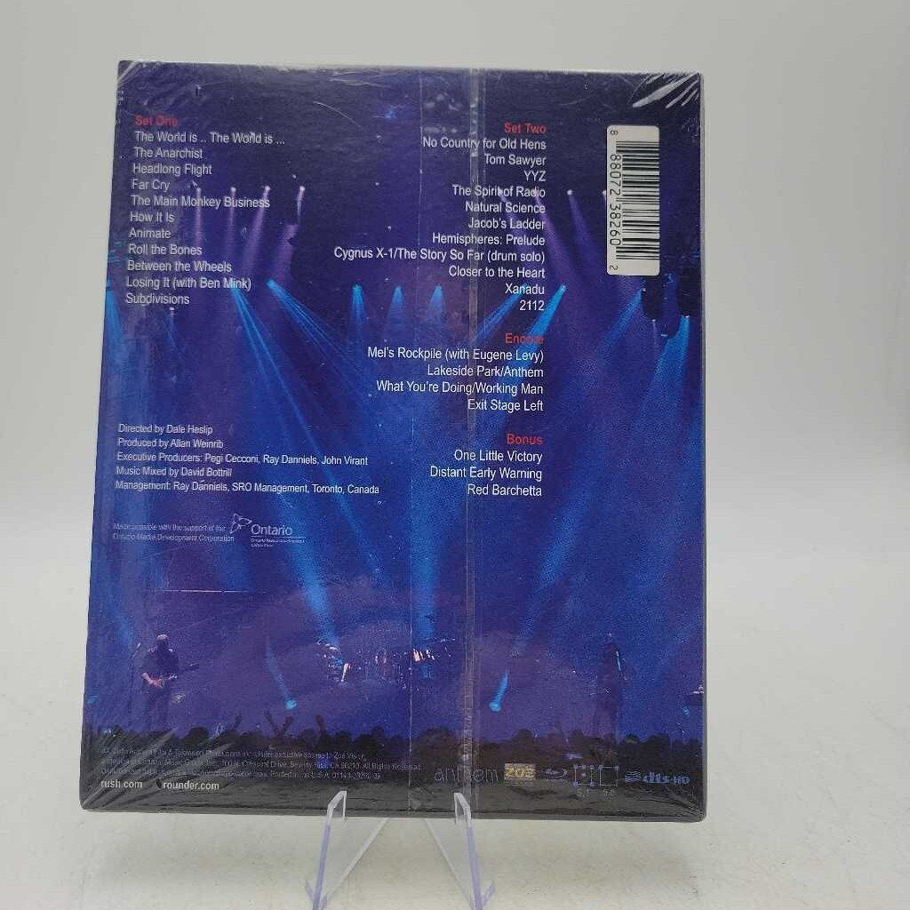 Rush R40 Live Blu Ray Set Sealed (JH49)