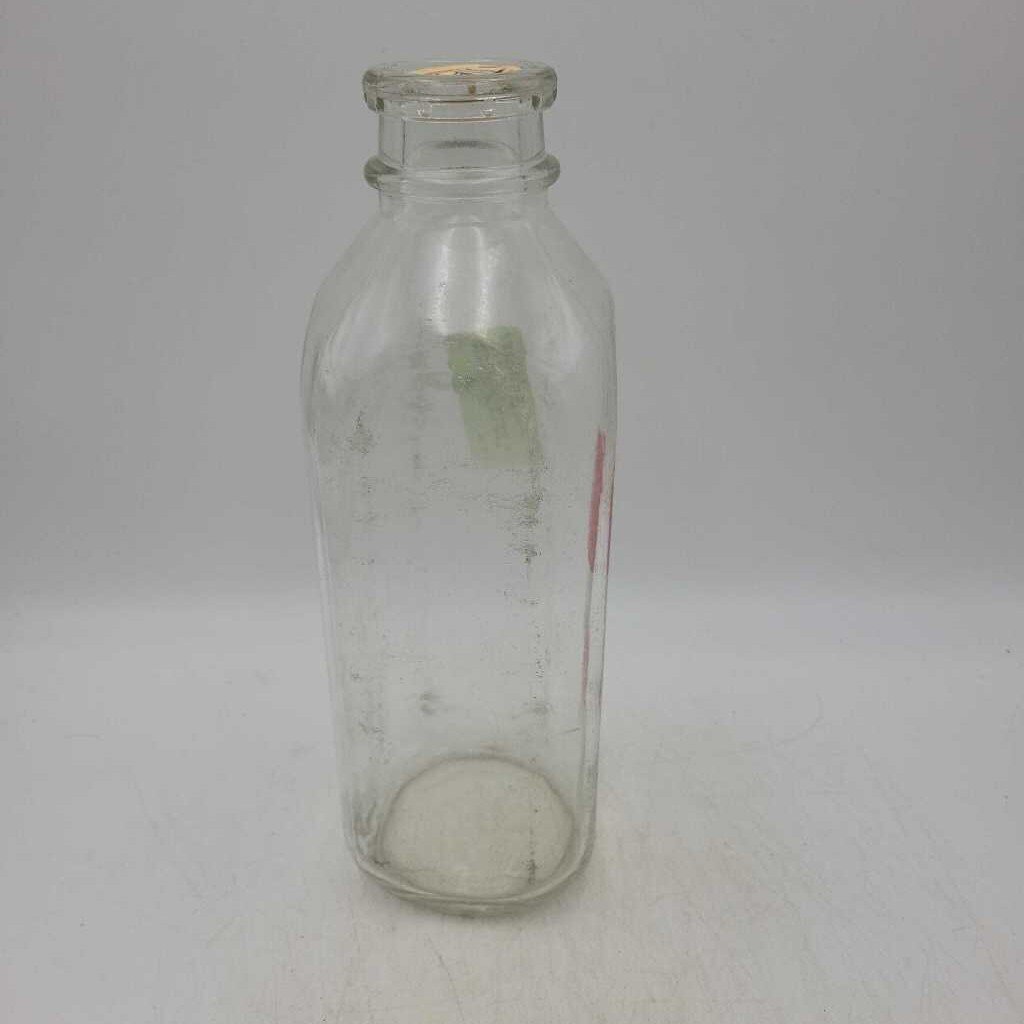 Royal Oak Dairy Quart Milk Bottle with cap (JAS)