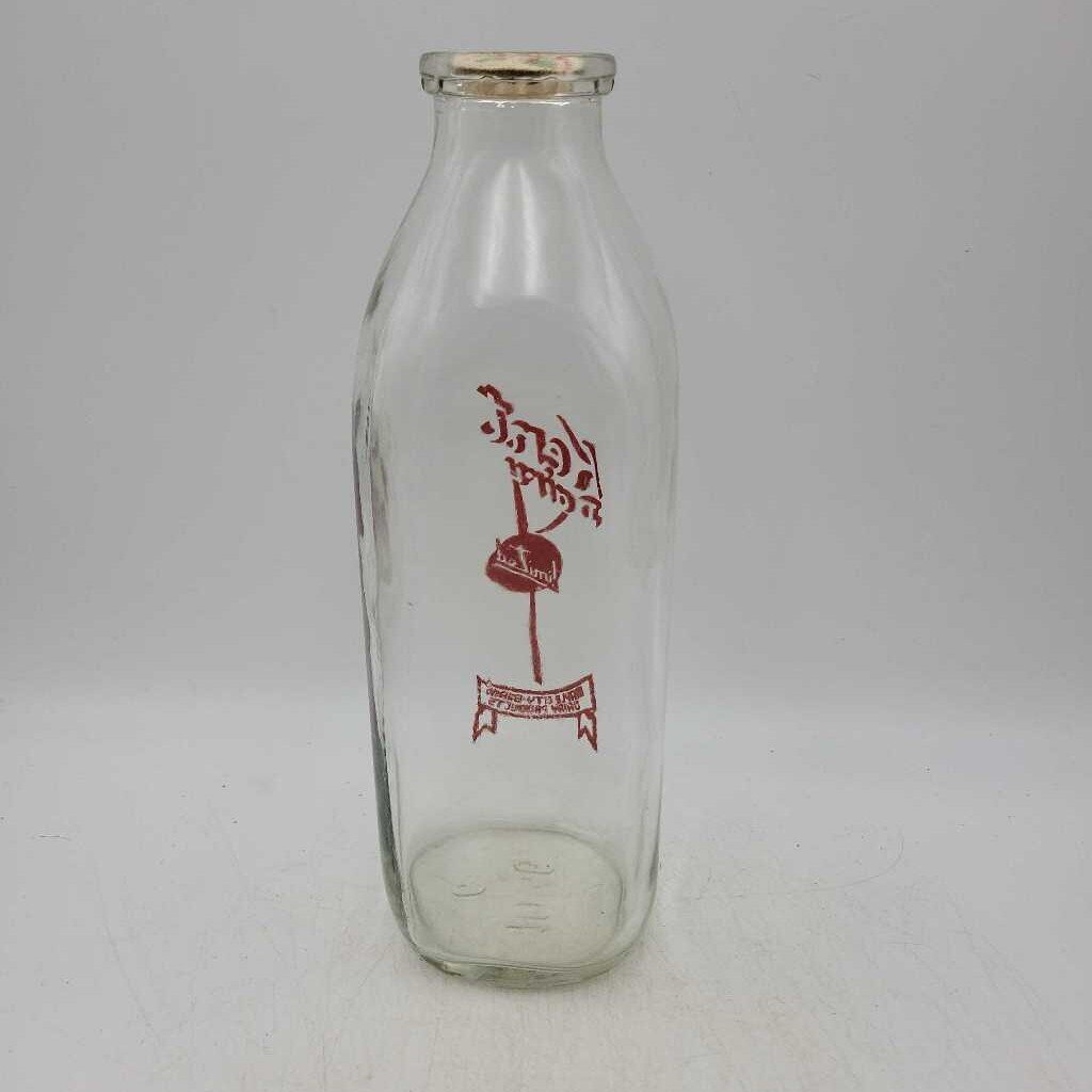Kent Dairy Quart milk bottle (JAS)