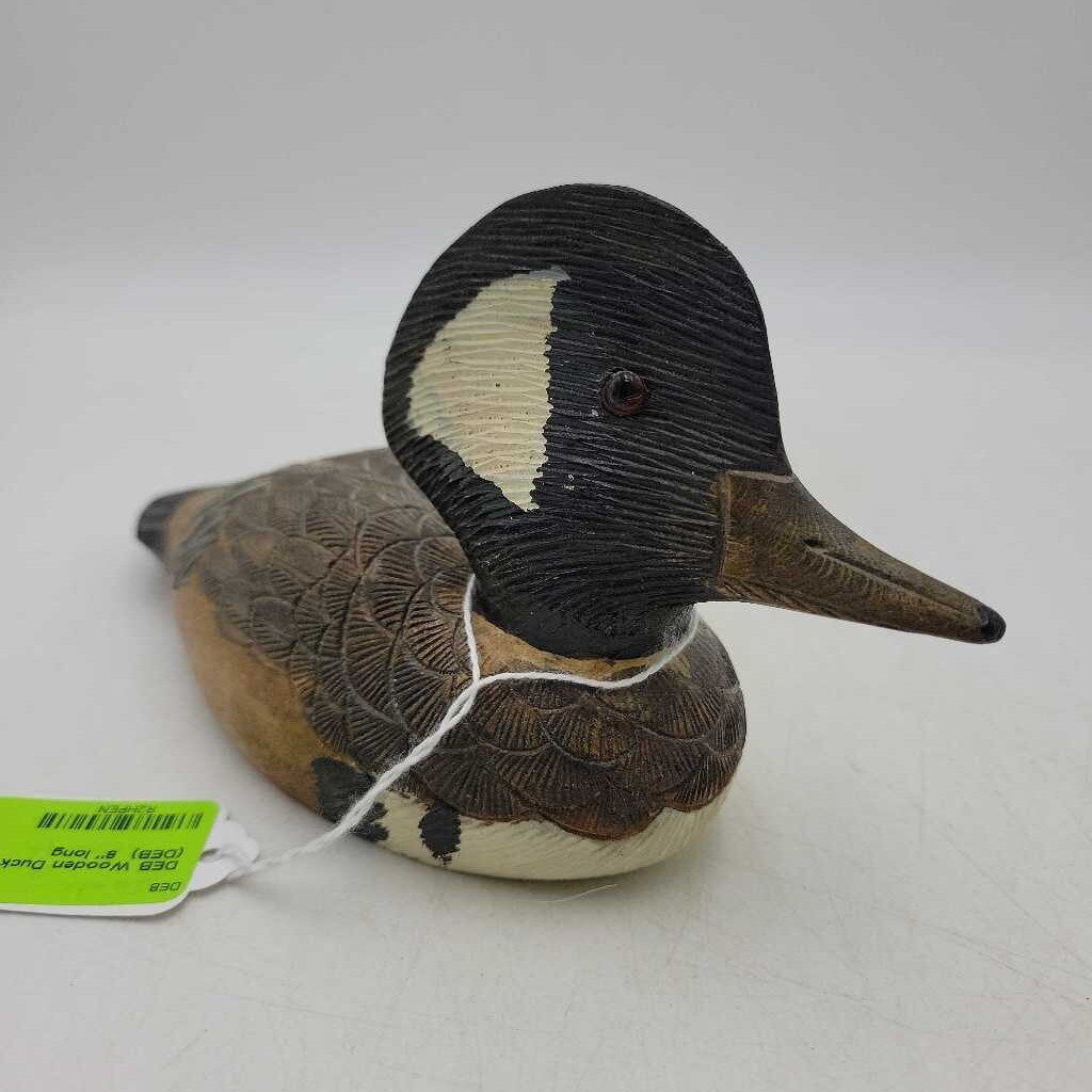 Wooden Duck Decoy (DEB)