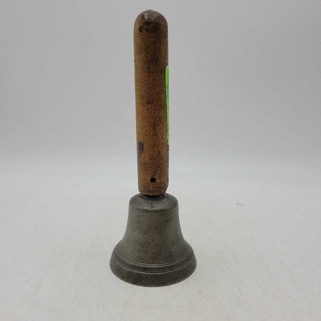 Old School desk Bell, Nice Patina on Handle (TWS)