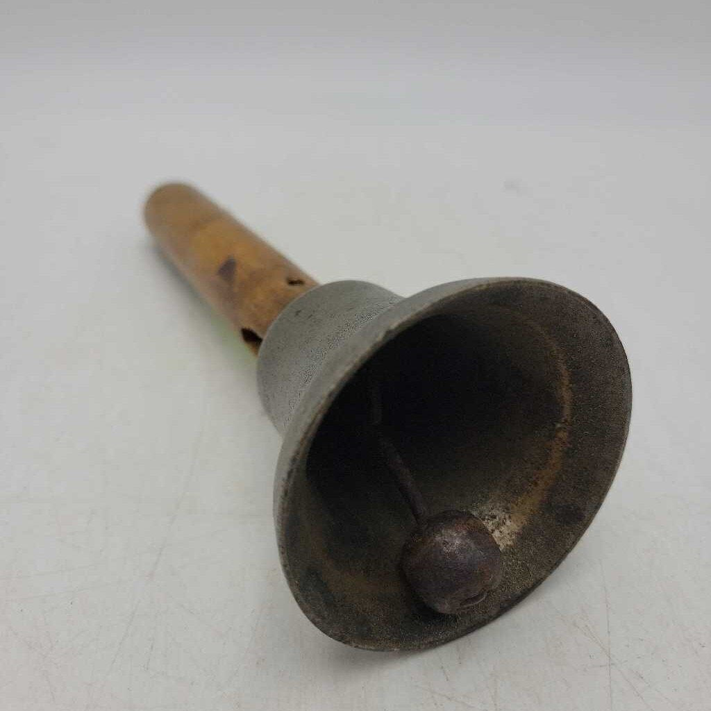 Old School desk Bell, Nice Patina on Handle (TWS)